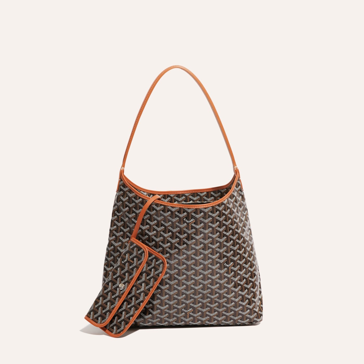 Goyard Bohème Hobo Bag Black & Brown - Image 3